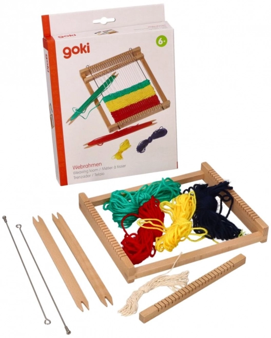 Houten weefgetouw Goki - kleine weverij