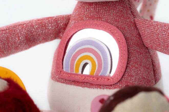 Lilliputiens Textilspielzeug mit Aktivitäten Einhorn Lena