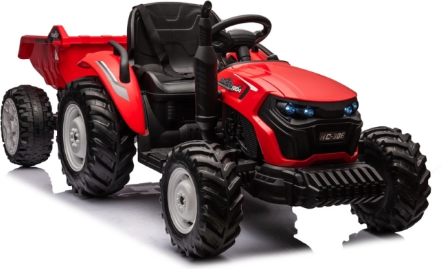 Accutrekker HC-306 rood met aanhanger 24V