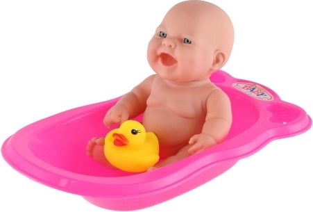 Jeux de bain avec caneton