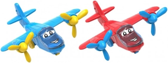 Plastic Toy Plane for Children 28 cm - 2 Colors