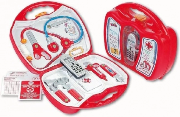 Set médical avec téléphone portable