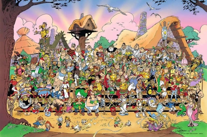 Ravensburger puzzel Asterix en Obelix: Familiefoto 3000 stukjes