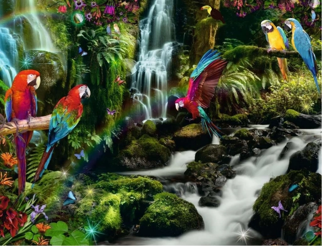 Ravensburger Puzzle Papageien im Paradies 2000 Teile
