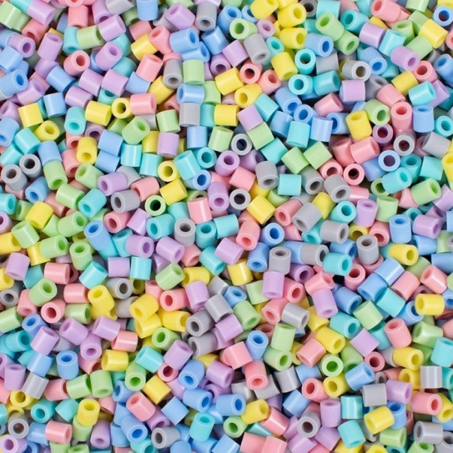 Strijkkralen in emmer - pastel, 10000 stuks