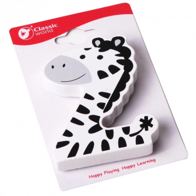 Houten letter Z van Classic World
