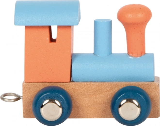 Polar Alphabet Orange Locomotive