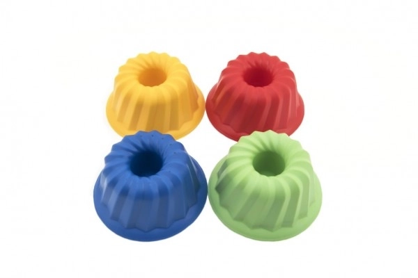 Plastic zandvorm voor tulband ronde 12x7cm 12m+