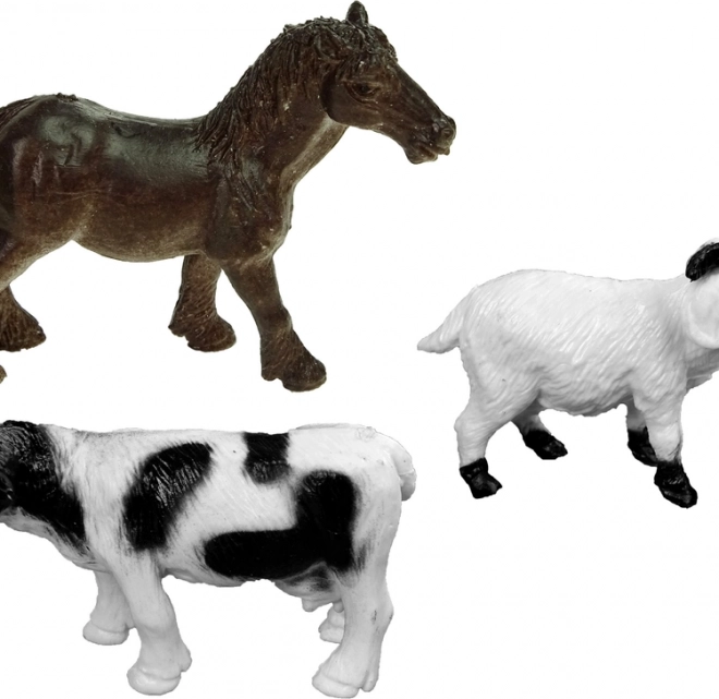 Realistische Figuren von Nutztieren