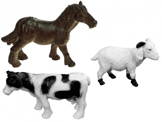 Farm Animal Playset with Tractors