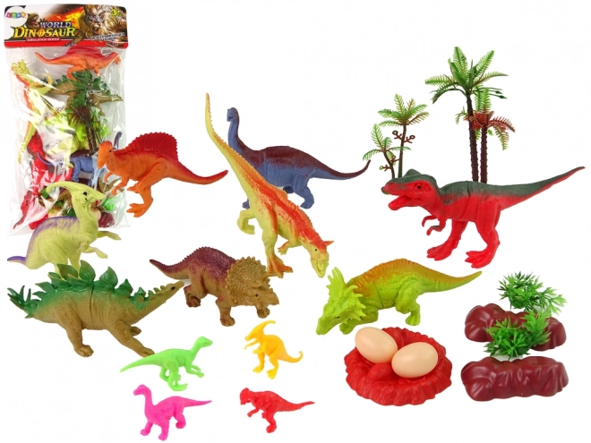 Dinosaurusset met accessoires