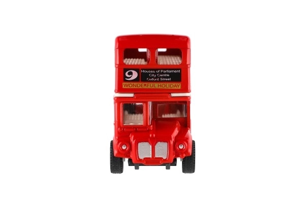 Rode dubbeldekker Londen 12 cm