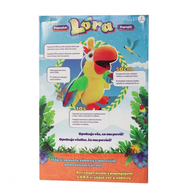 Talking Parrot Lóra Toy