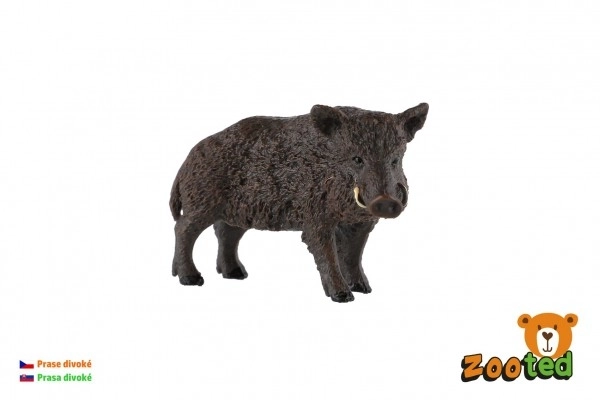 Wild Zwijn Plastic Figurine 7cm
