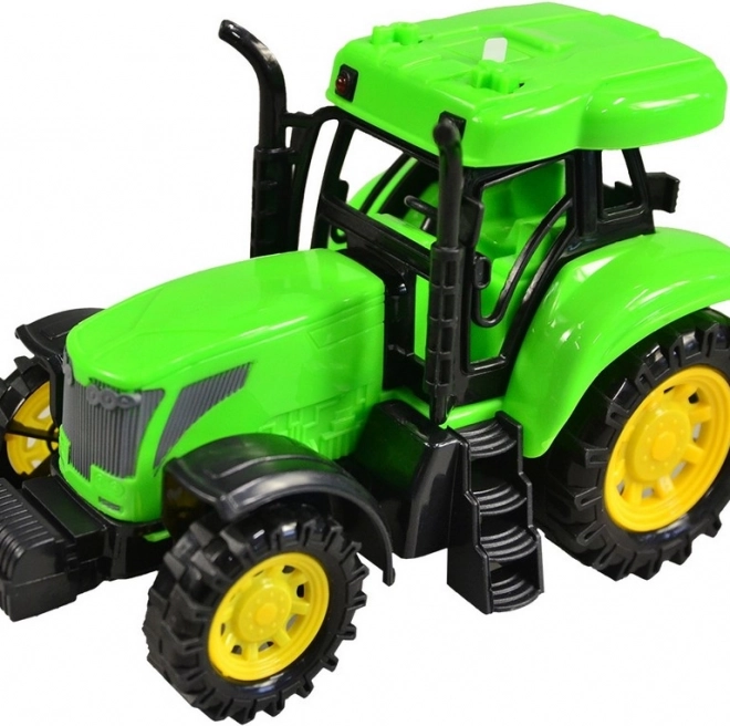 Tracteur avec voix tchèque, lumière et son, 14 cm