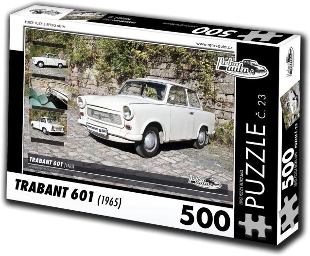 Puzzel Retro-auto’s Trabant 601 (1965) – 500 stukjes