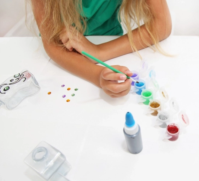 Creatieve set Glanzende vazen - glas beschilderen