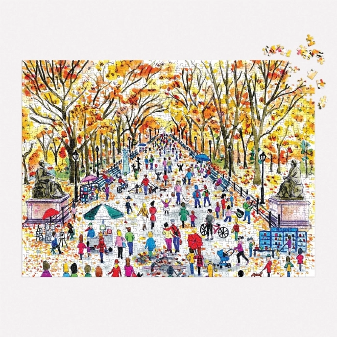 Puzzel Herfst in Central Park 1000 stukjes
