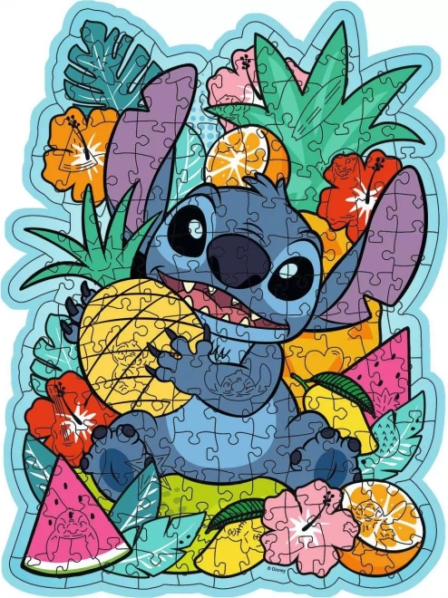 Ravensburger houten contourenpuzzel Disney: Stitch 150 stukjes