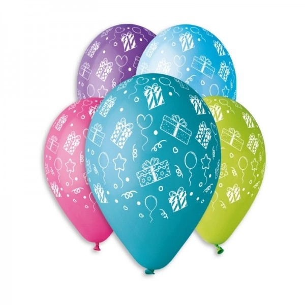 Ballon/-ballonnen opblaasbaar met opdruk 13'' diameter 33cm in zakje