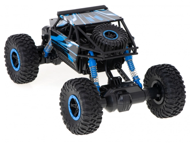 Remote Control Rock Crawler Car – Blue