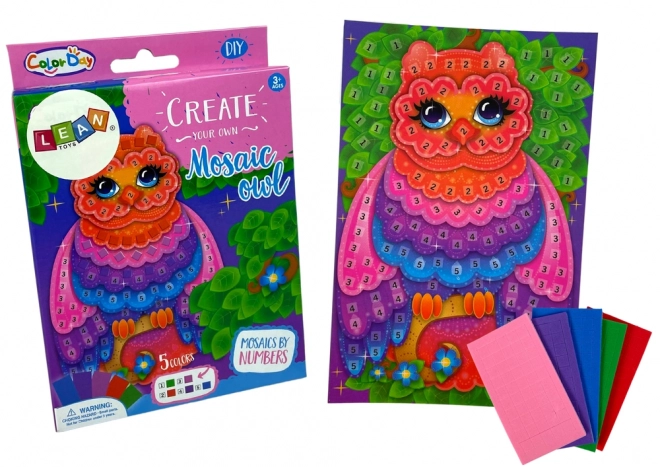 Doe-het-zelf Mozaïek Uil