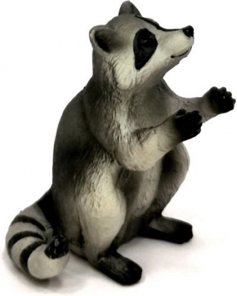 Figurine de raton laveur nord-américain 5 cm