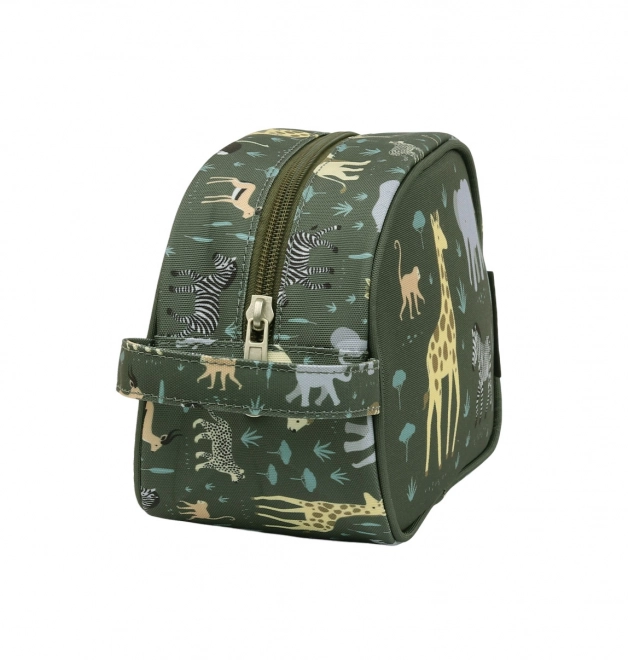 A Little Lovely Company Toiletry bag – Animals of the savannah
