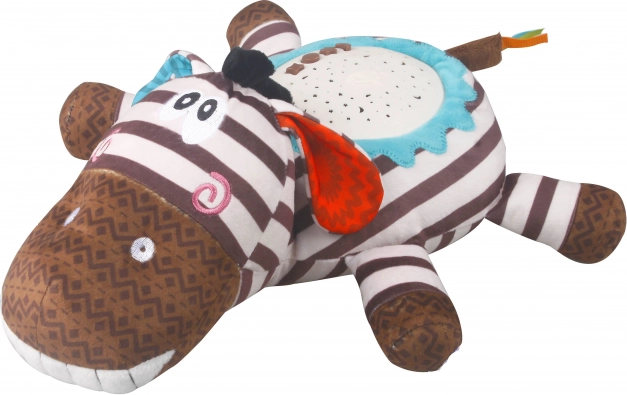 Zebra-Sternenhimmel-Projektor mit Musik 35 cm