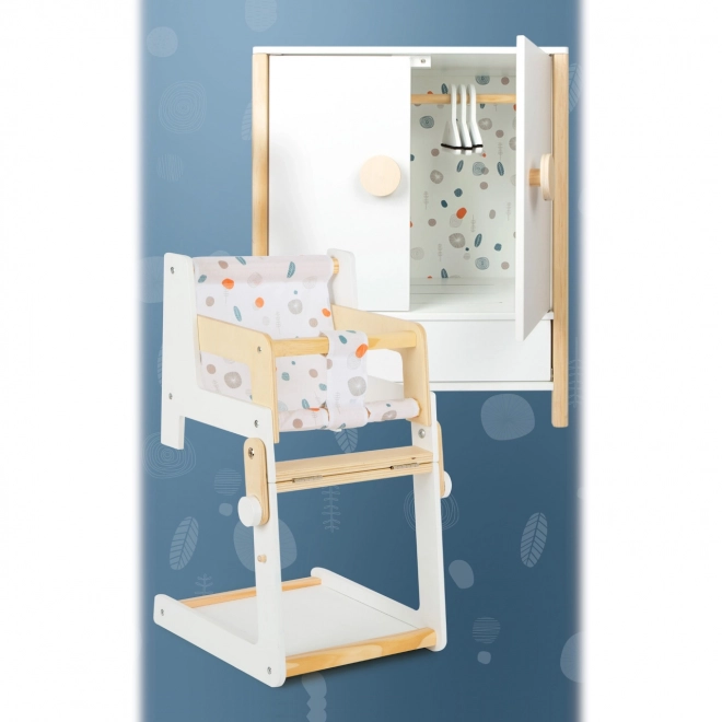 Small Foot Kastje voor poppen Little Button