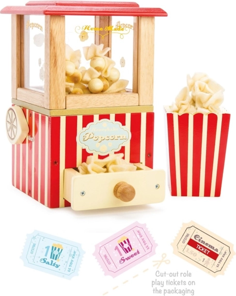 Wooden Popcorn Maker LE TOY VAN Honeybake