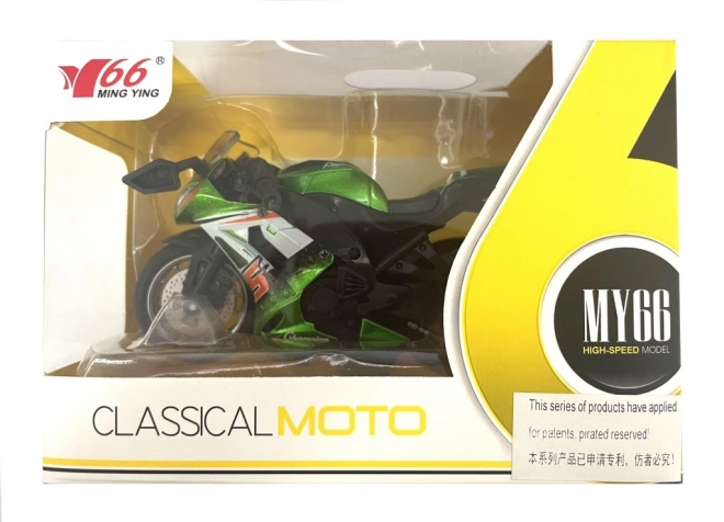 Motorfiets in schaal 1:14