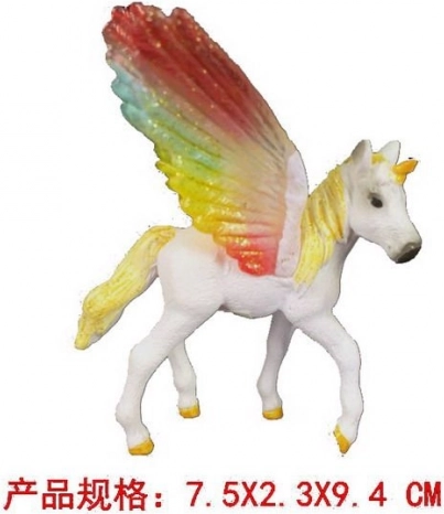 Figurine licorne ailée