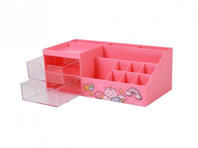 Schreibtisch-Organizer mit Einhorn