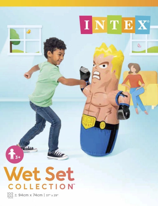 Opblaasbare boksfiguur voor kinderen