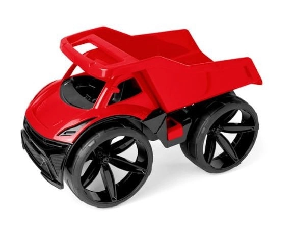 Maximus rode kiepwagen