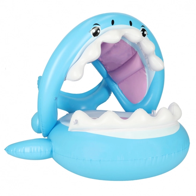 Shark Floatie with Sun Canopy for Babies