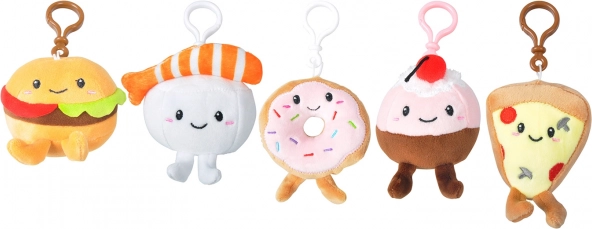 plush keychain Food Mix 8 cm
