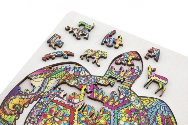 MOXY contourpuzzel schildpad 130 stukjes