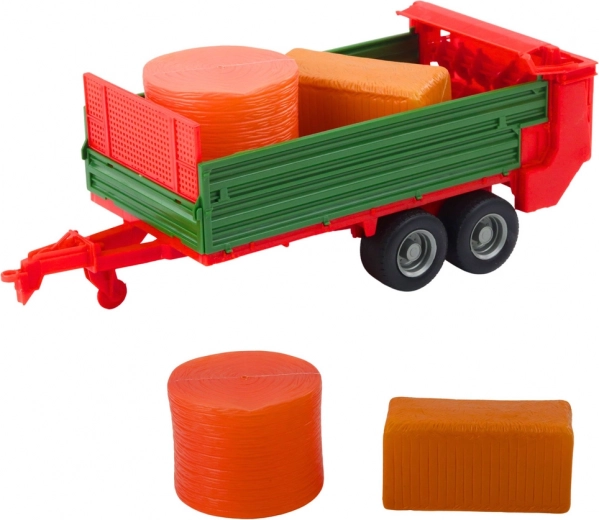 High-capacity hay trailer