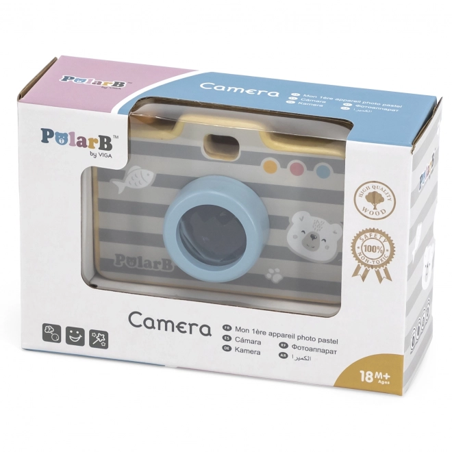 Houten camera