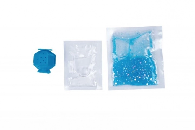 Blauwe stuiterbal maken
