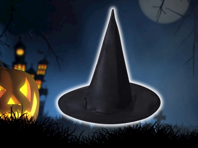 Zwarte toverhoed voor Halloween