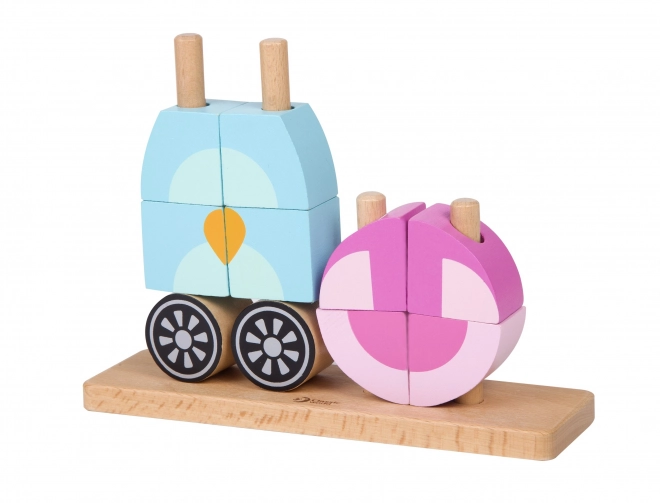 Houten puzzel - Uil
