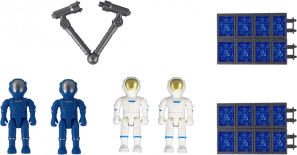 Astronauten en accessoires voor leren door spel