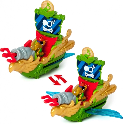 Imposant navire pirate