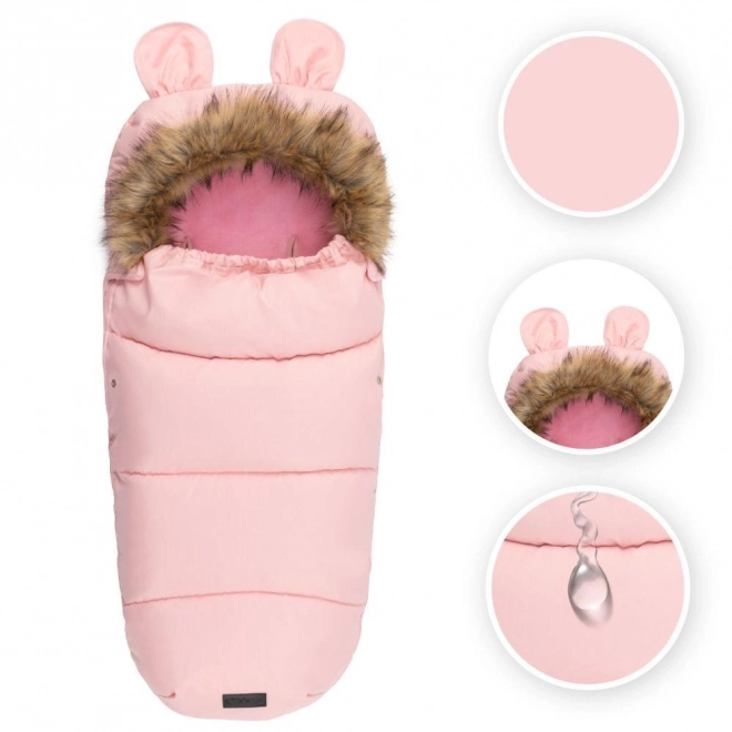 Wintervoetenzak MoMi roze