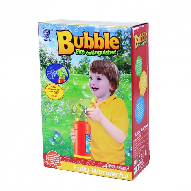 Kinderzeepbellenblaas Brandblusapparaat met geluid
