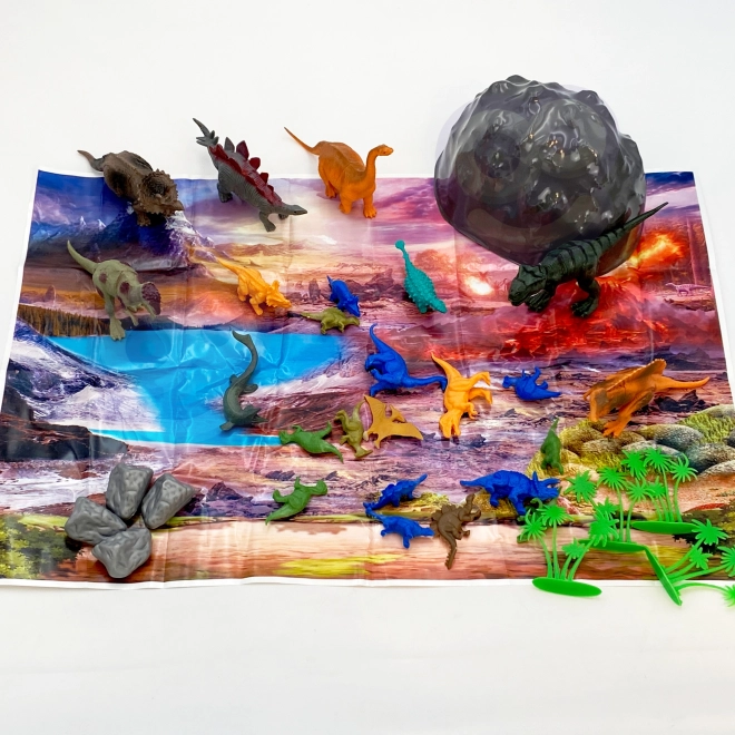 Figurenset Dinosaurussen 34 stuks WOOPIE