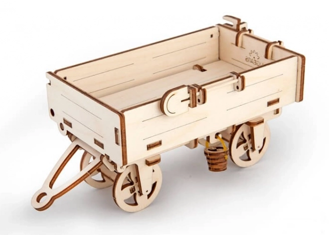 Ugears 3D puzzel - Aanhangwagen 68 stukken
